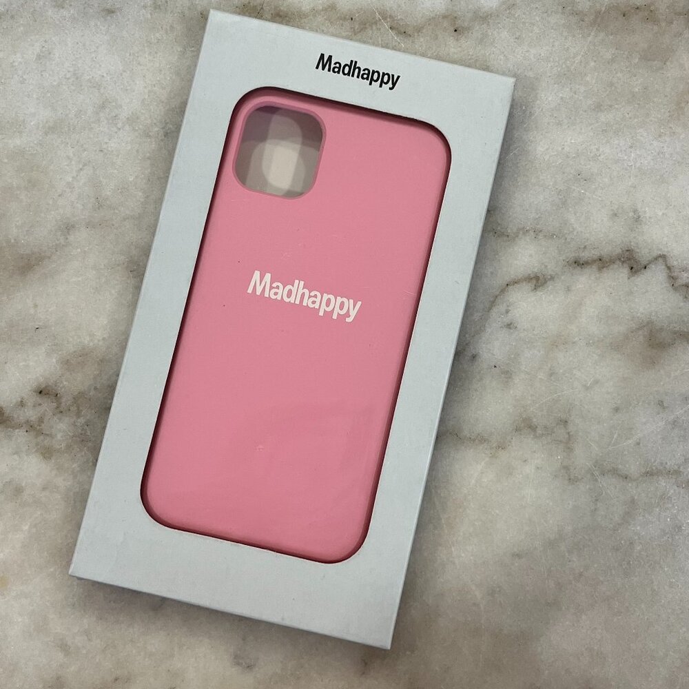 Madhappy Classics iPhone 11 Case in Pink, Brand New in Box
